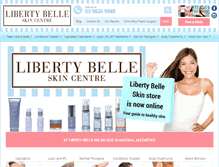 Tablet Screenshot of libertybelle.com.au